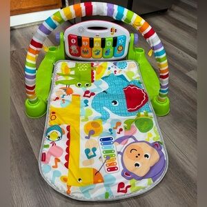 Fisher-Price Deluxe Kick And Play Piano Gym Learning Play Mat Gender Neutral